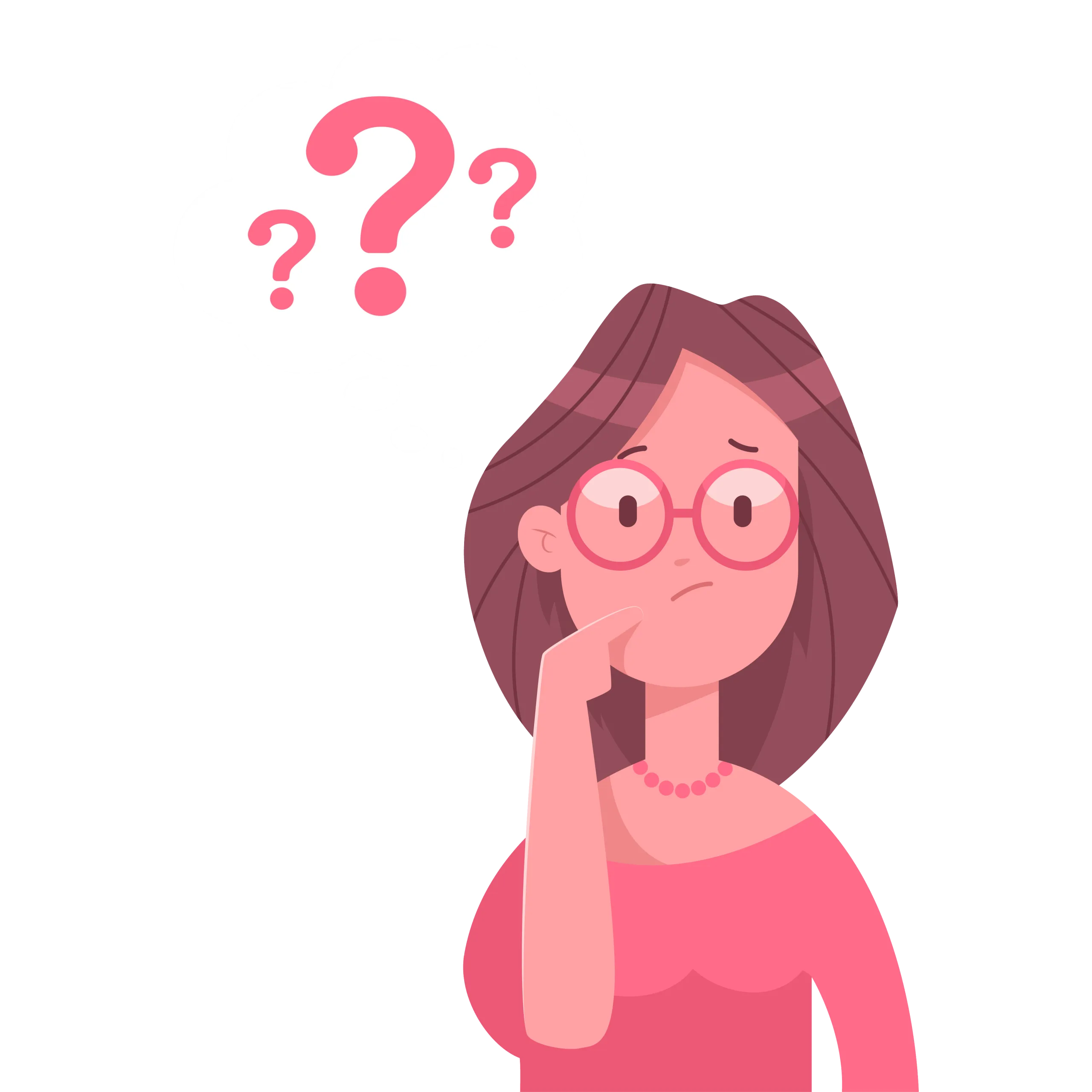 Girl asking question Girl asking question